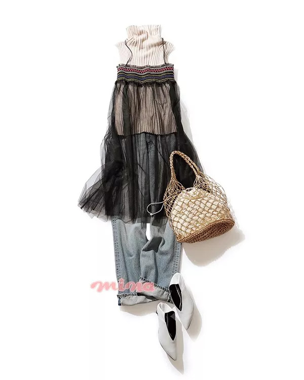 搭配｜这条裤子太秀了吧？百搭时尚还显腿长推荐牛仔阔腿裤的16套搭配