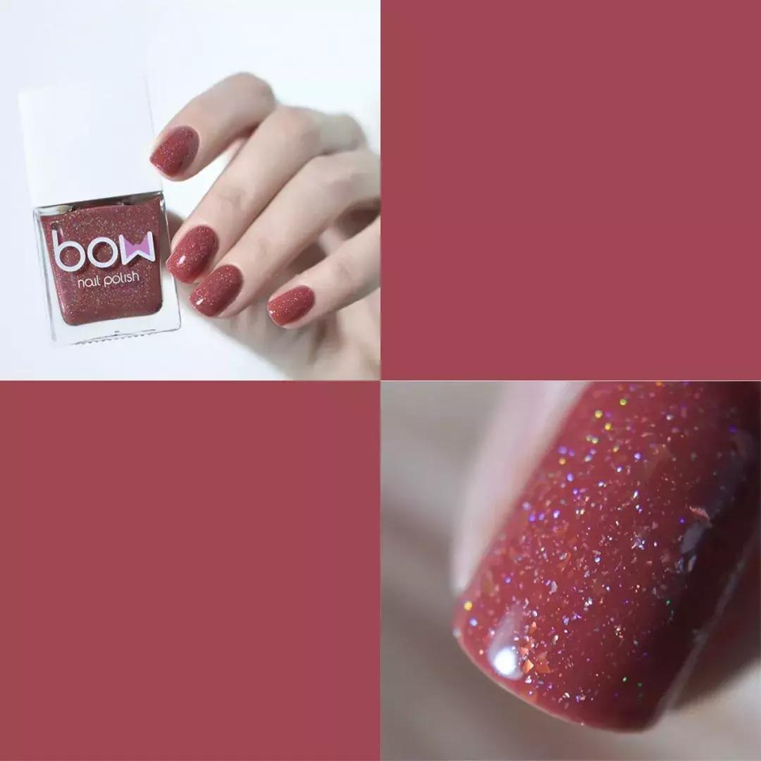 磨砂黑色甲油,甲油胶新手平价推荐试色