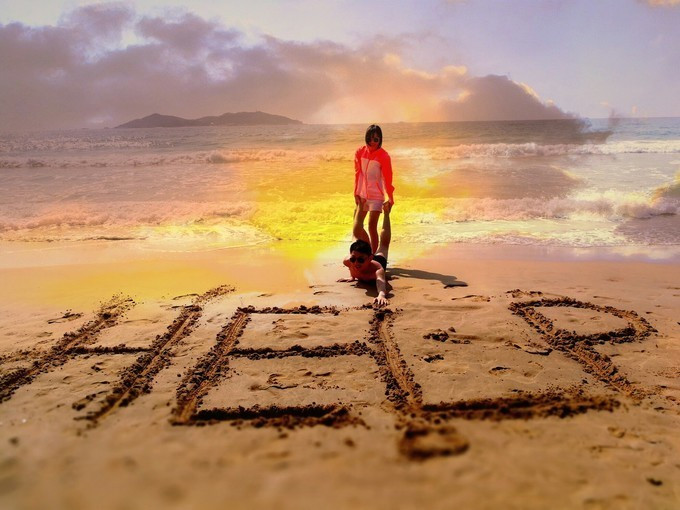 拥抱三亚沙滩,拥抱大海三亚