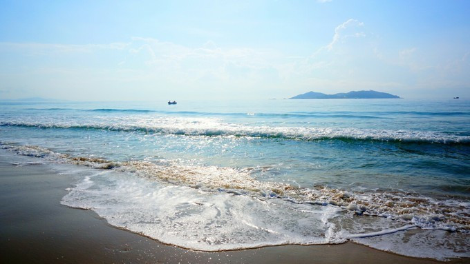 拥抱三亚沙滩,拥抱大海三亚