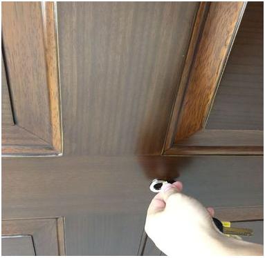 防盗猫眼是怎么做的,防盗门可视猫眼如何安装