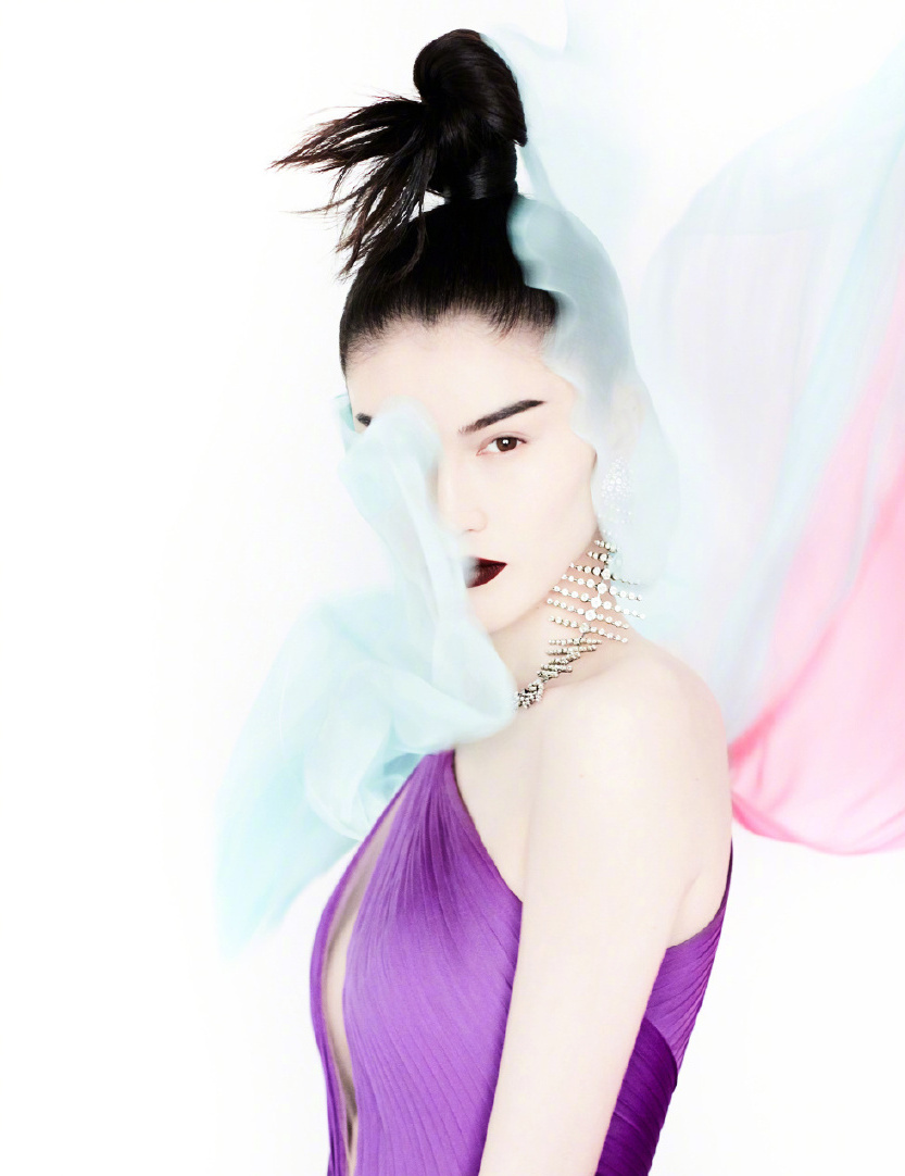 angelababy何穗红毯,何穗和杨颖薇娅