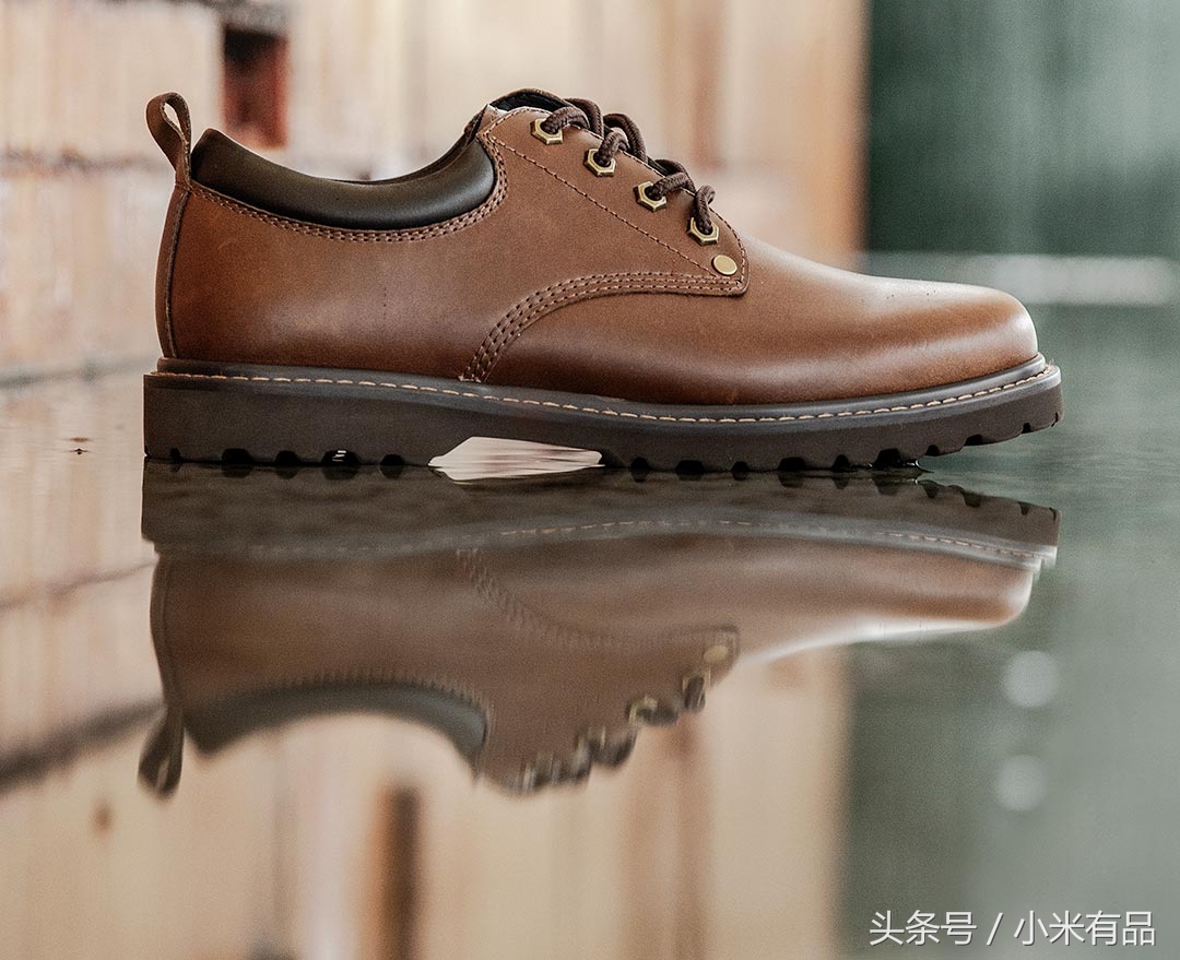 头层疯马牛皮鞋,疯马牛皮工装鞋