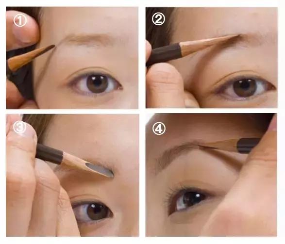 眉笔植村秀同款,植村秀砍眉刀眉笔试色