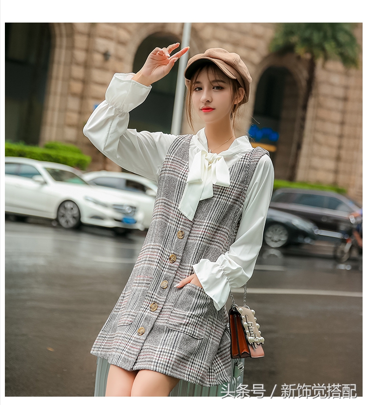 韩版宽松马甲搭配卫衣,韩版牛仔马甲怎么穿搭