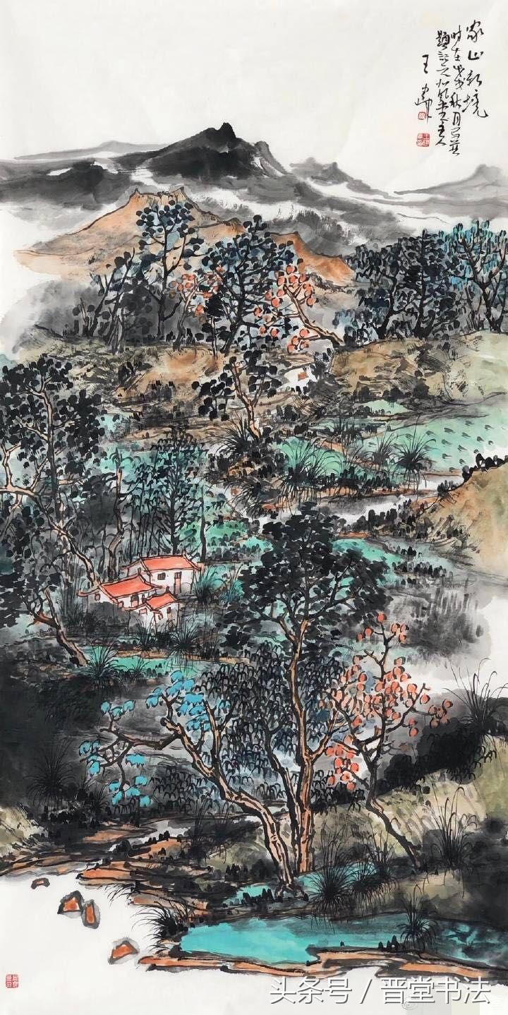 大连大学教授画家壁光评价王建军的画:逸而不俗,文质相成