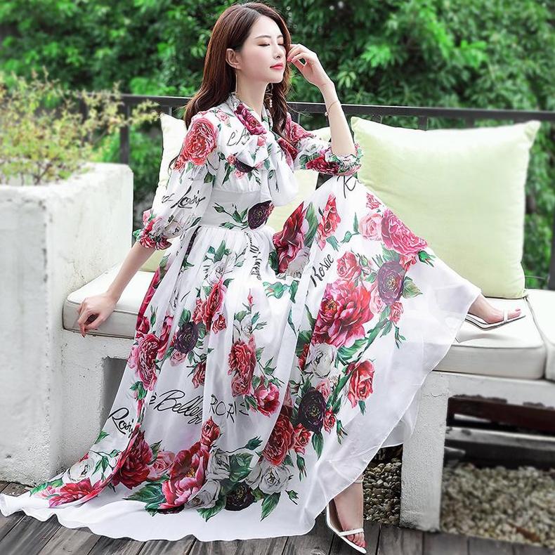 新中式复古连衣裙国风高级感,宫廷连衣裙复古宫廷风