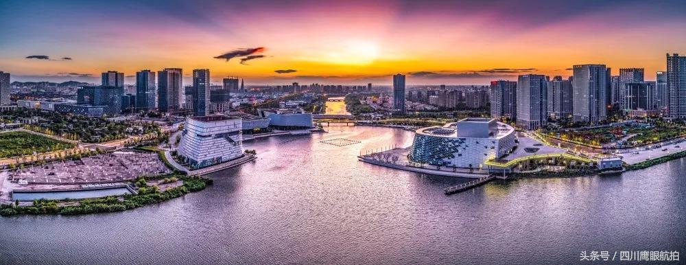 航拍慈溪新浦工业区,航拍一个你从未见过的城市