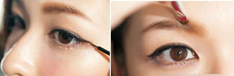 眼线笔怎么画好眼线图解教程,用极细眼线笔怎么画眼线新手教程