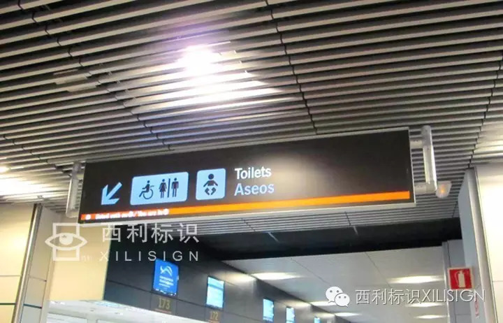 空港观察郑州,航站楼设计标识