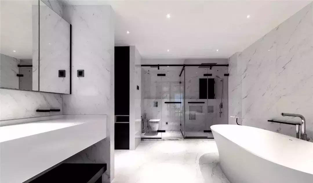 天然大理石装修别墅精致得体,别墅豪宅装修大理石是永恒的话题