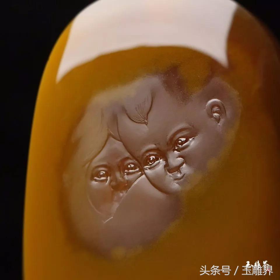 杂质被玉雕师用活，作品活了