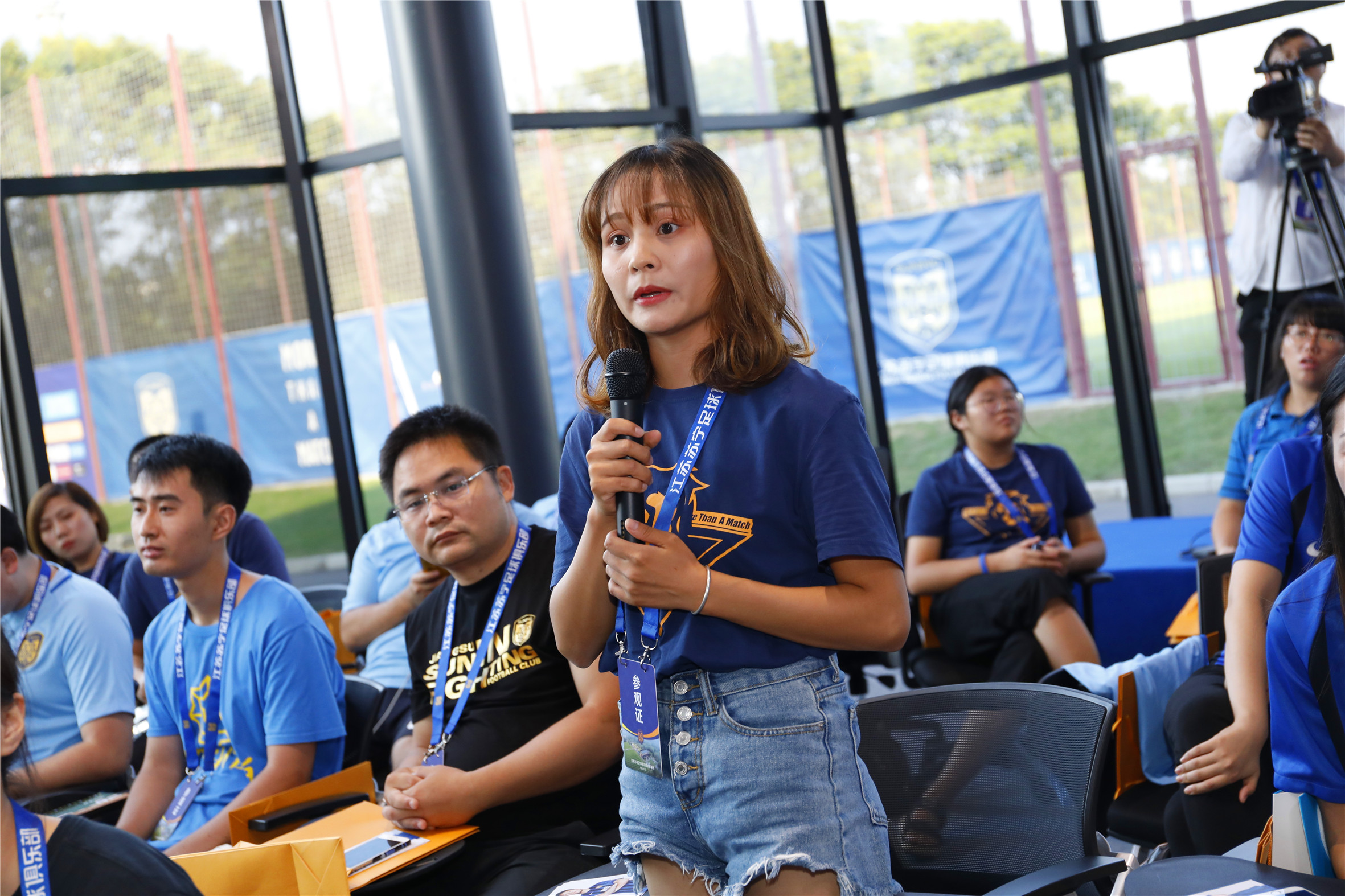 教师节球迷开放日启蒙教练刘平豫讲述李昂、周云、杨笑天成长故事