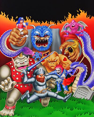 魔界村经典游戏,经典怀旧游戏大魔界村