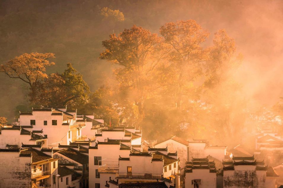 秋天最美婺源,秋季的婺源据说很美