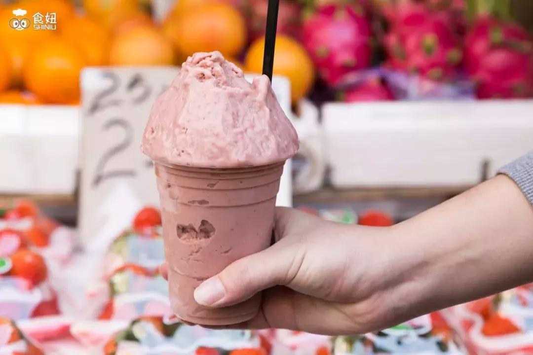 8块钱炒冰,夏树甘草水果水果炒冰