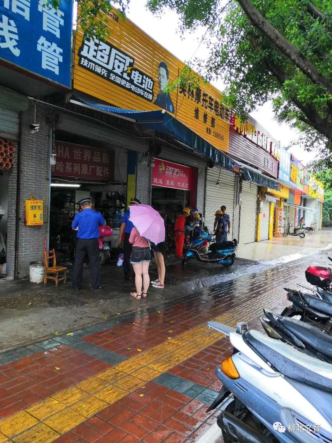 创城文明行动门前三包指的是,柳州市柳北区创城