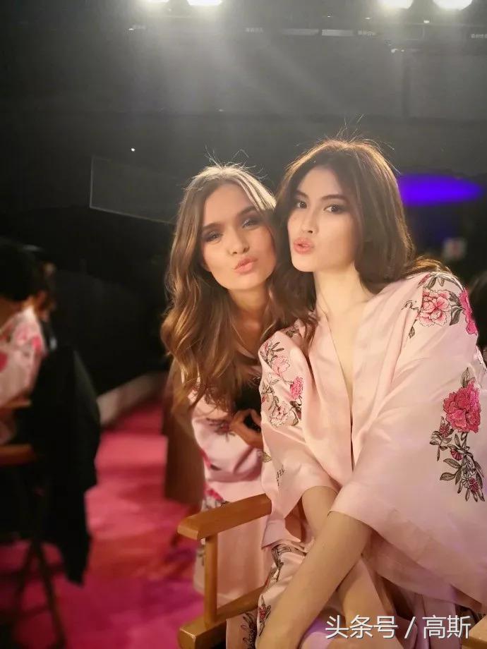 奚梦瑶刘雯同时走维密,维密刘雯奚梦瑶2018