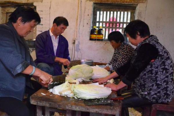 河南尉氏小寨村红白喜事熬菜,河南鄢陵县红白喜事熬菜做法