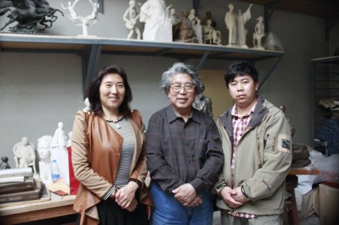 80岁以上雕塑大师曹春生,曹春生雕塑大师视频