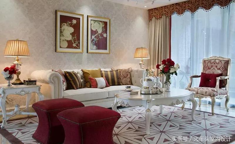 120平美式轻奢两居室优雅而又高端,145平四房两厅现代轻奢