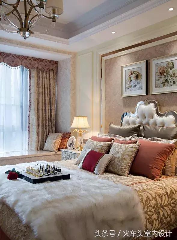 120平美式轻奢两居室优雅而又高端,145平四房两厅现代轻奢