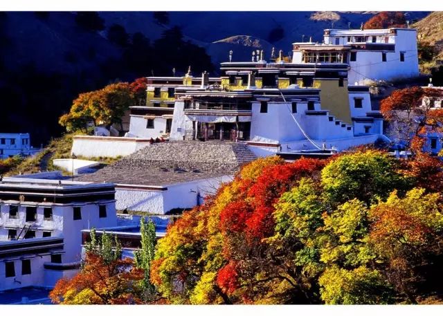 呼和浩特哪个沟秋景好,呼和浩特红石崖秋景