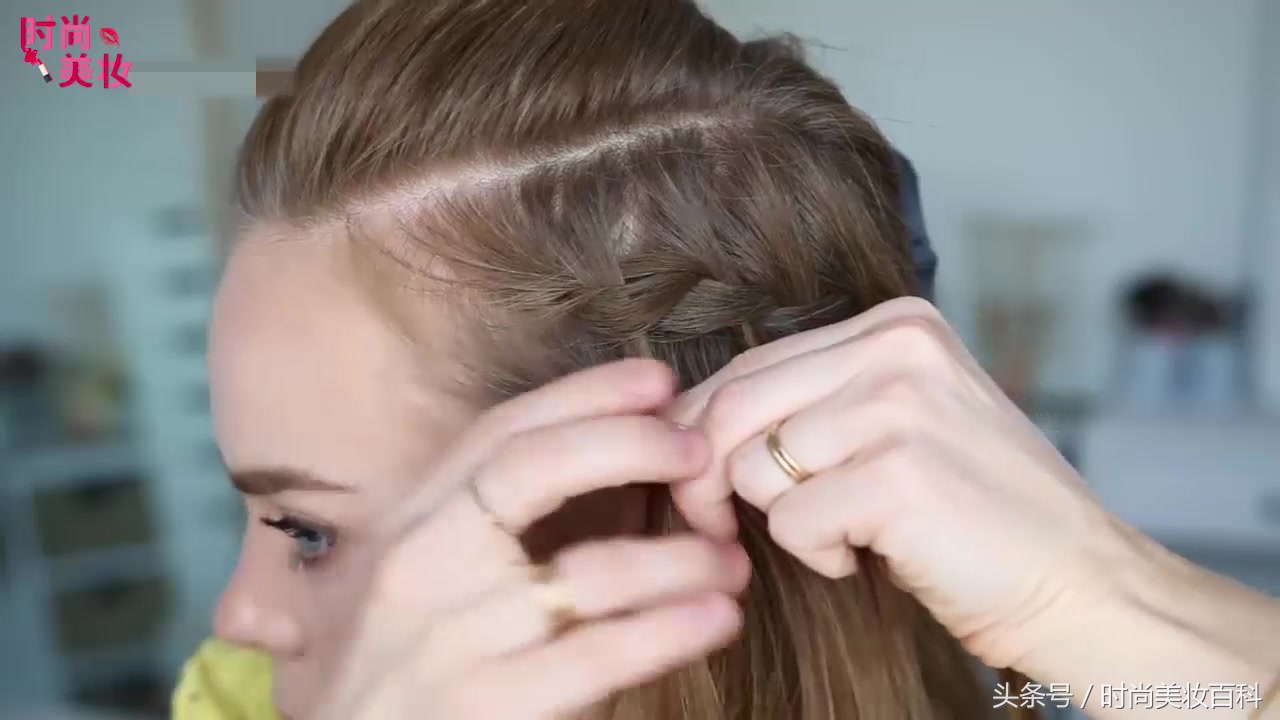 适合6-12岁女童的发型简单披肩发,单调披肩发女童