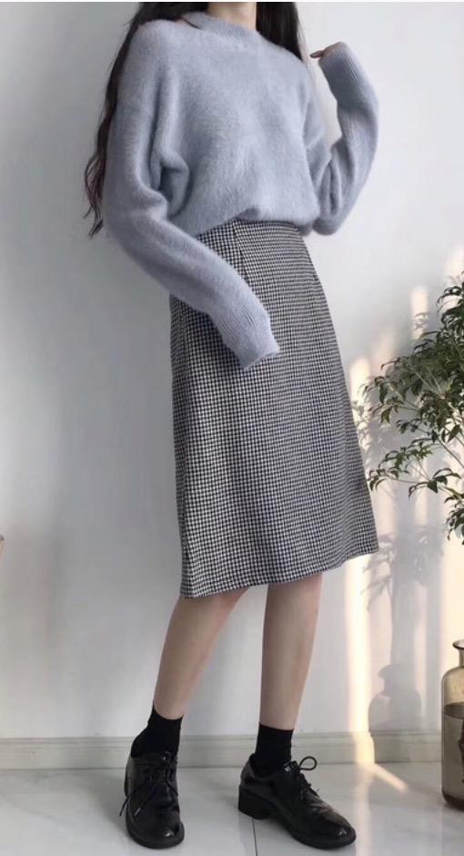 秋冬韩系温柔风穿搭小个子,秋冬温柔韩系穿搭