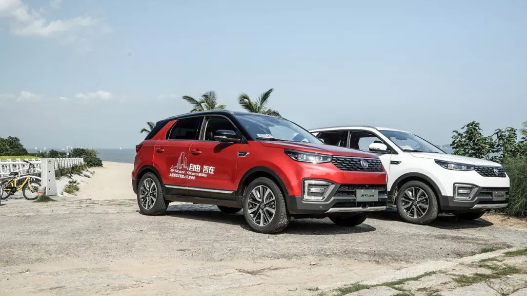 长安cs55第二代尊享版试驾,长安cs5548v混动试驾