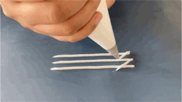 没有裱花袋裱花嘴泡芙奶油怎么挤,奶油裱花嘴怎么自做