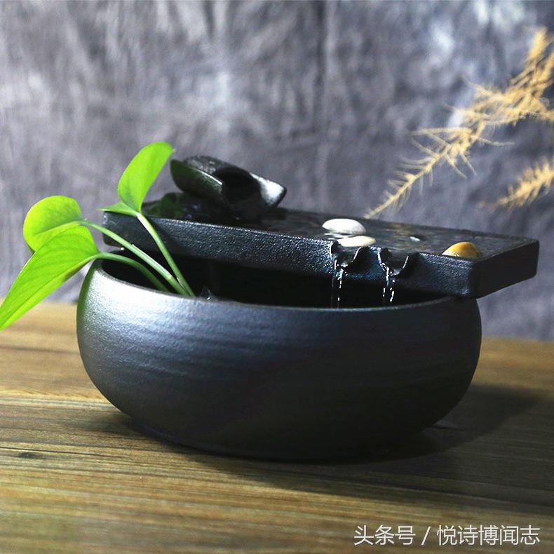 农村中堂什么摆件能招财进宝,纯黄铜六面旋转招财进宝摆件