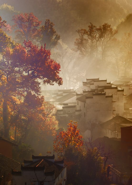 秋天的婺源篁岭,秋天的婺源有什么