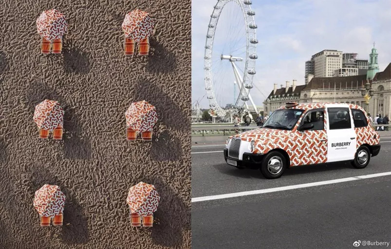 burberry现代中国新年广告,burberry新中式