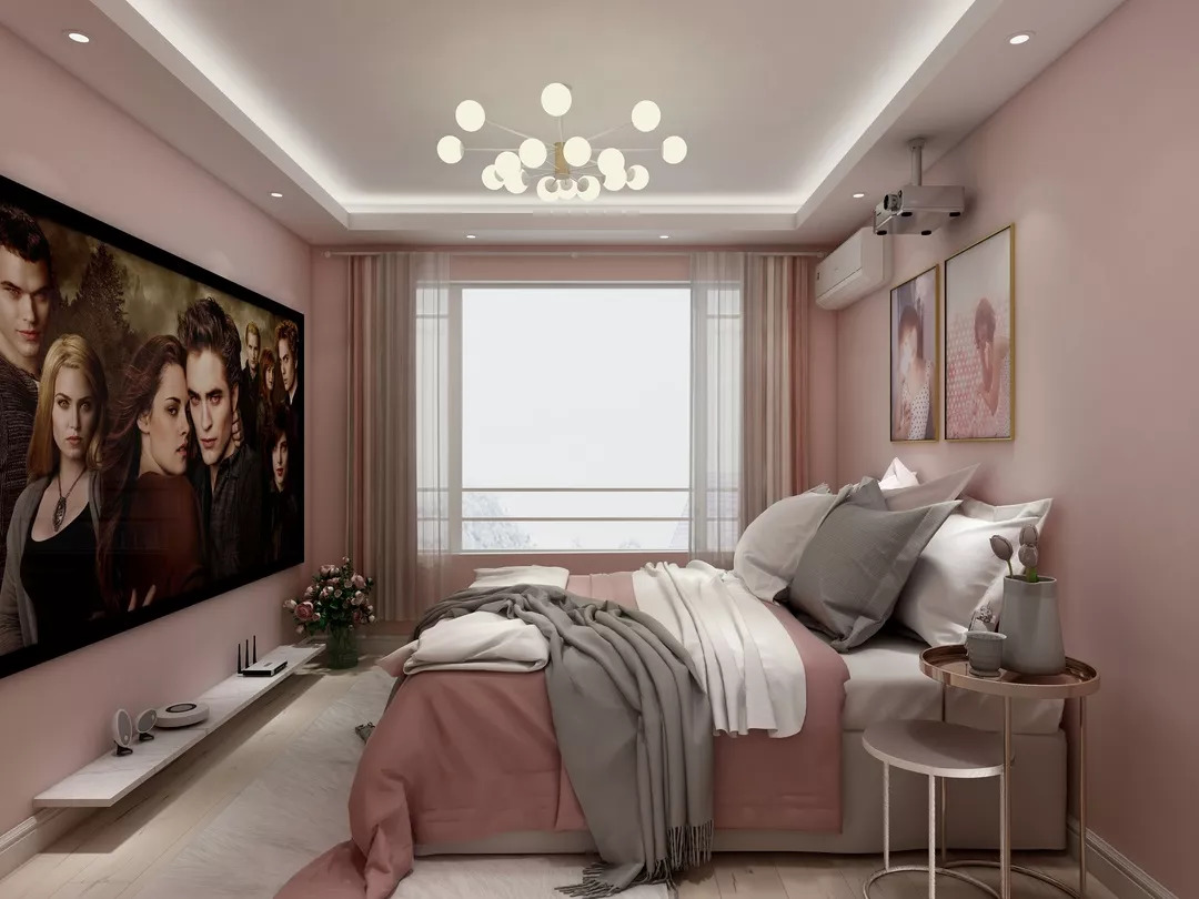 暖色系新中式轻奢混搭设计,中西混搭风格的设计