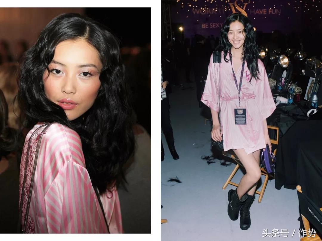 维密面试街拍摩托,维密大秀面试模特