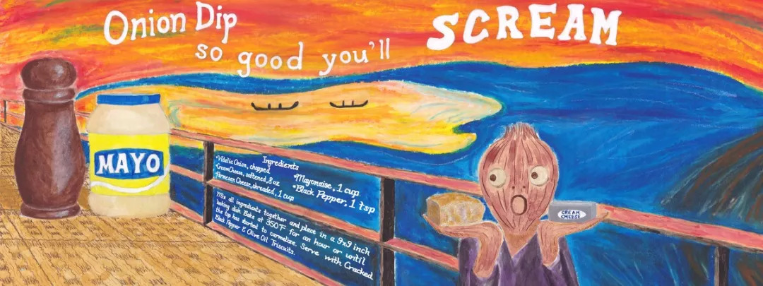 至尊美味还是黑暗料理，这些食谱画的倒是好看，你敢试？