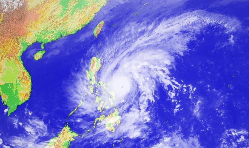 山竹台风菲律宾实况视频,台风山竹或重创亚洲