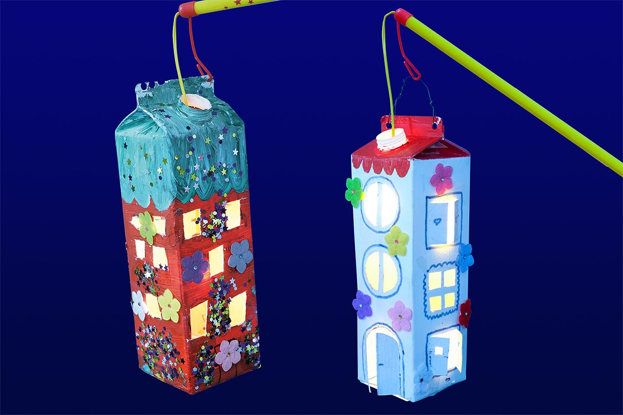 2021最火的中秋亲子灯笼手工,简单的中秋无夜灯灯笼手工