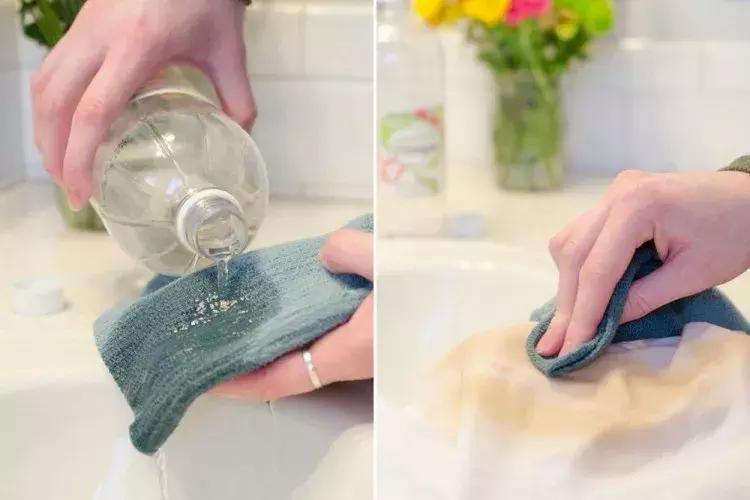 衣服发黄不要怕用它泡一泡,用漂白剂把白色衣服漂黄了怎么办