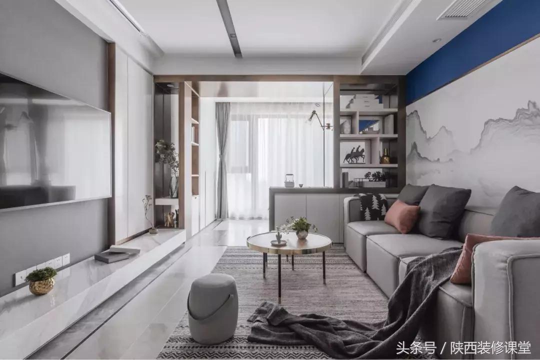 明亮黄客厅装修效果图,30平方客厅装修效果