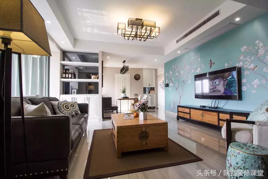 明亮黄客厅装修效果图,30平方客厅装修效果