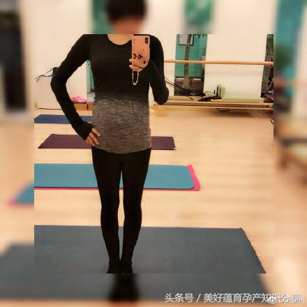 谢楠锻炼方法,谢楠怀孕健身