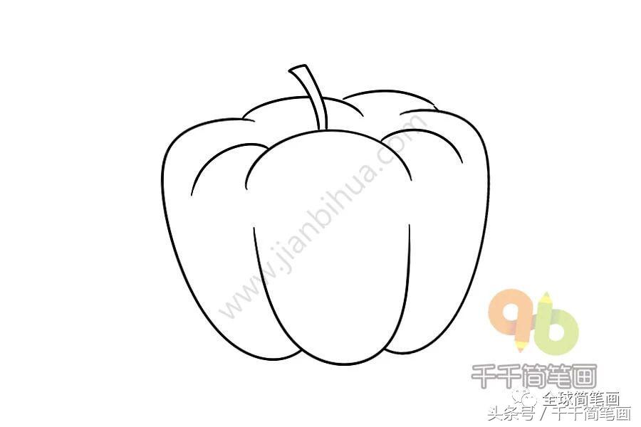 儿歌多多蔬菜水果简笔画,100种儿童简单简笔画水果蔬菜