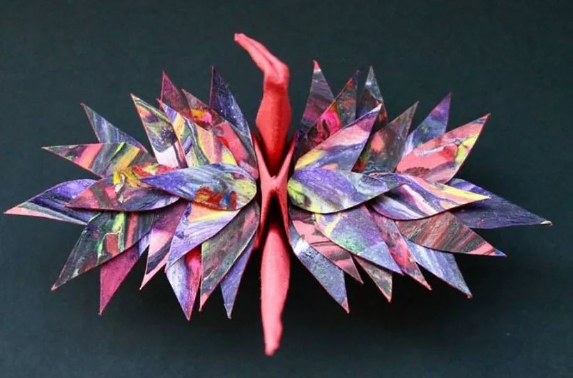 每天折一个千纸鹤,每天折一只纸鹤