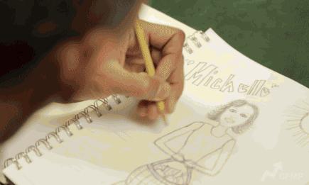 拥有800万超高人气，看看这位大神，是如何用水溶彩……