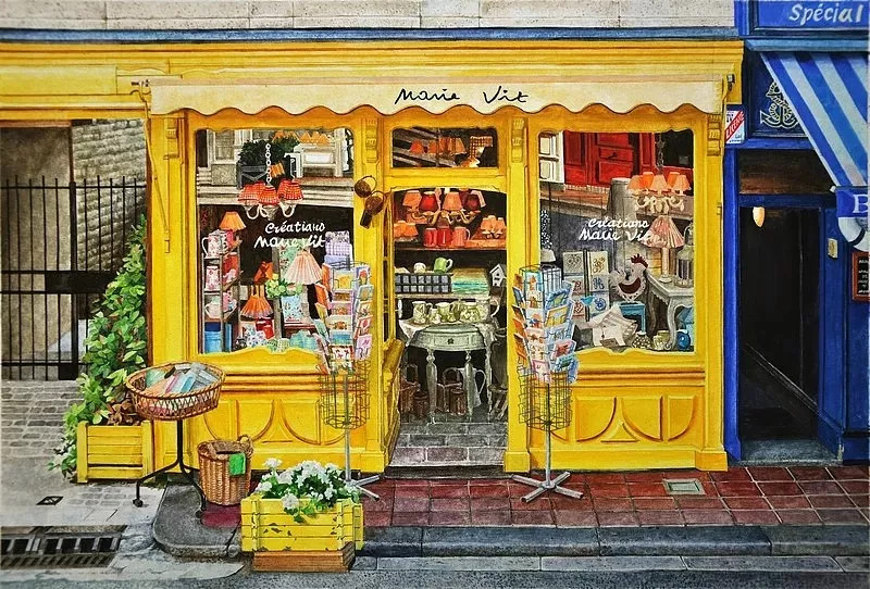 她画的超写实水彩花卉美到窒息,让人惊艳的水彩画