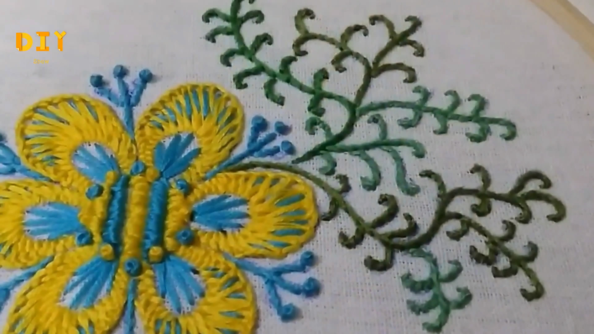 绣花刺绣初学者教程,手工绣花刺绣教程视频