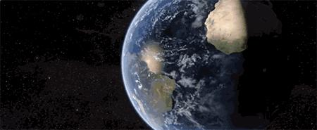 如果月球倒在地球上会是什么样呢,月球没掉的瞬间地球会发生什么