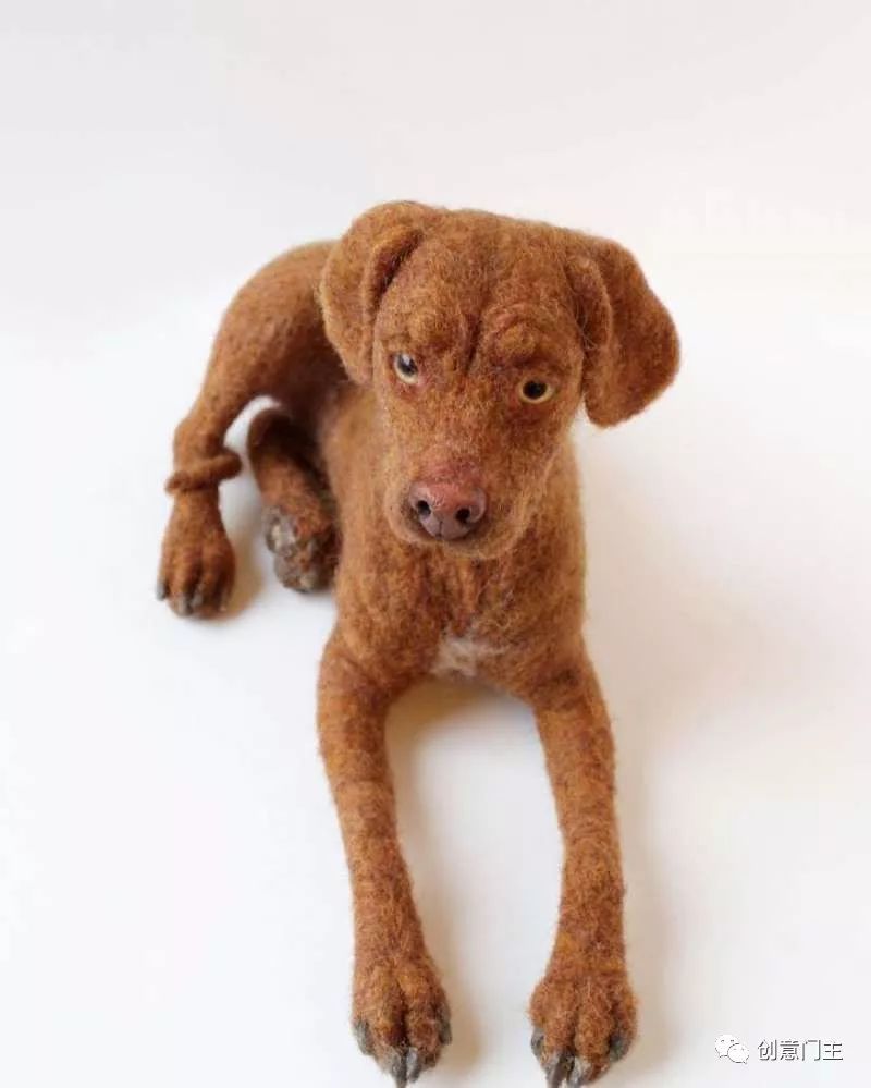 第一眼竟然以为它会动！26个好像有灵魂附体的拟真羊毛毡